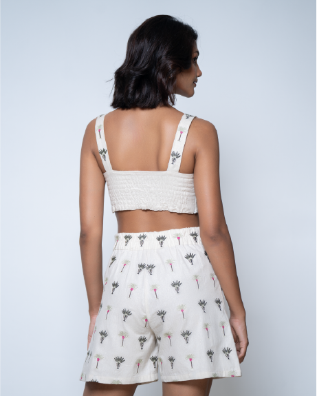 Coastaline Embroidered Top