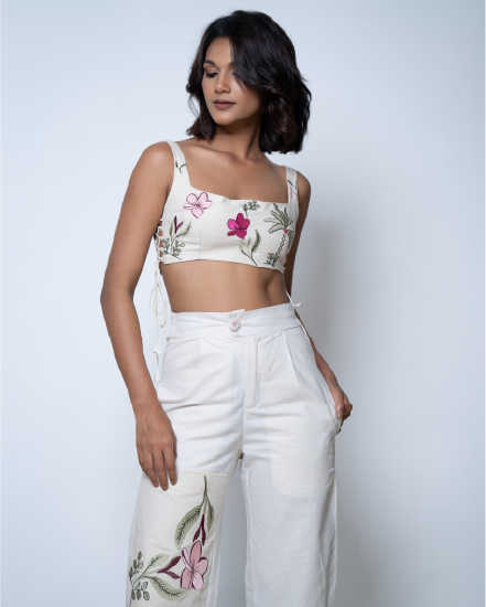 Amalfi Bloom Bandeau Top