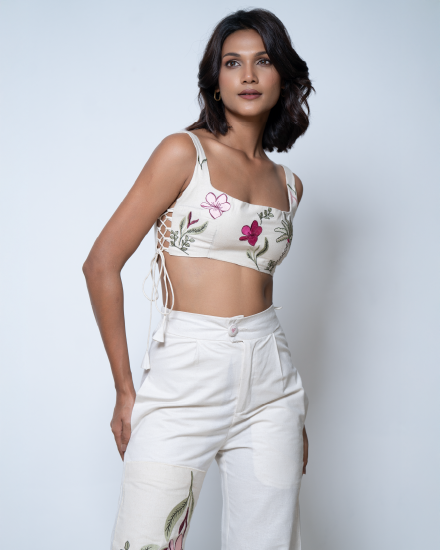 Amalfi Bloom Bandeau Top
